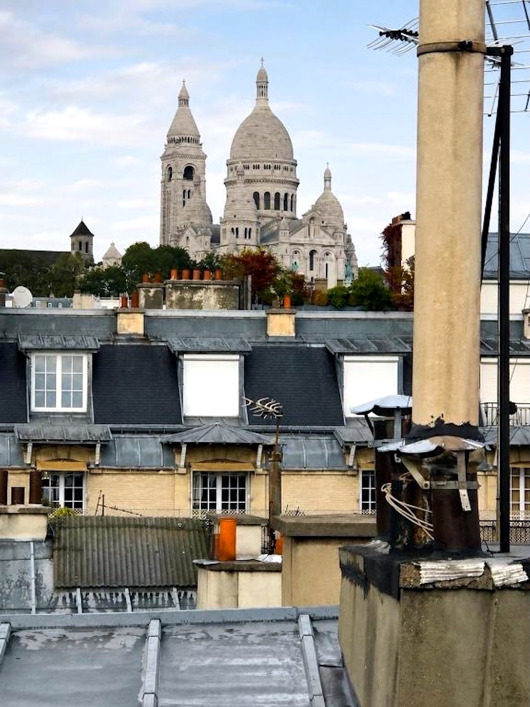 Basilique du Sacré-Cœur vue depuis Montmartre